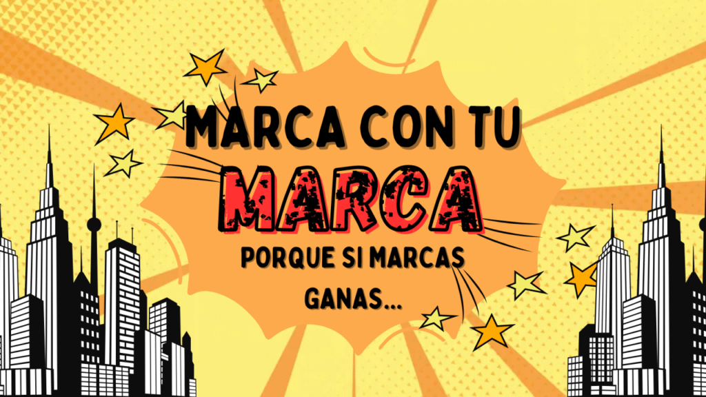 Marca con tu Marca porque si Marcas ganas por goleada 1 Marca con tu Marca y gana por goleada